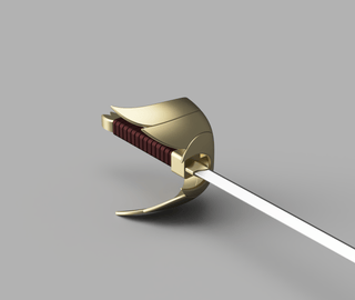 Maya's Rapier [3D Print Files] 3D Files cosplay DangerousLadies