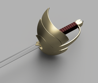 Maya's Rapier [3D Print Files] 3D Files cosplay DangerousLadies