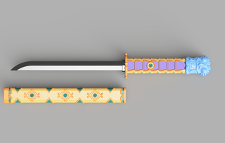 Medicine Seller Kusuriuri Sword, Movie Version [3D Print Files] 3D Files cosplay DangerousLadies