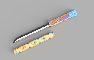 Medicine Seller Kusuriuri Sword, Movie Version [3D Print Files] 3D Files cosplay DangerousLadies