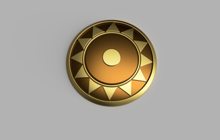 Medicine Seller's Medallion [3D Print Files] 3D Files cosplay DangerousLadies