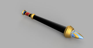 Megaera's Whip Handle [3D Print Files] 3D Files cosplay DangerousLadies