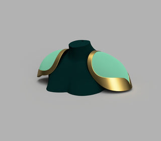 Mermista's Shoulder Armor [3D Print Files] 3D Files cosplay DangerousLadies