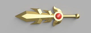 Metaknight's Sword and Helmet [3D Print Files] 3D Files cosplay DangerousLadies