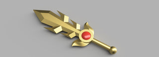 Metaknight's Sword and Helmet [3D Print Files] 3D Files cosplay DangerousLadies