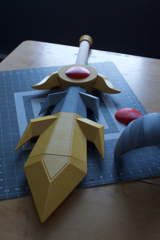 Metaknight's Sword and Helmet [3D Print Files] 3D Files cosplay DangerousLadies