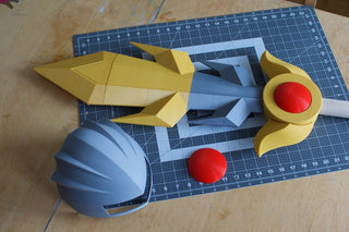 Metaknight's Sword and Helmet [3D Print Files] 3D Files cosplay DangerousLadies