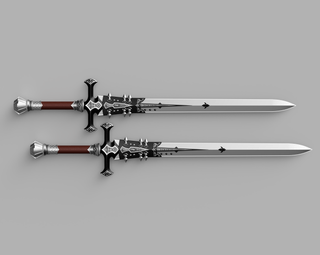 Meteor's Viper Dual Swords [3D Print Files] 3D Files cosplay DangerousLadies