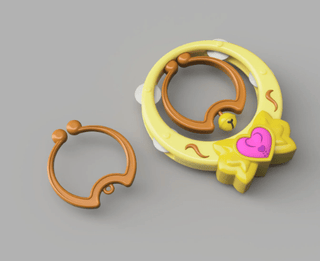Mew Pudding's Puring Ring Tambourines [3D Print Files] 3D Files cosplay DangerousLadies