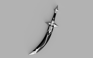 Minfilia's Dagger [3D Print Files] 3D Files cosplay DangerousLadies