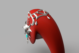 Mipha's Accessories [3D Print Files] 3D Files cosplay DangerousLadies