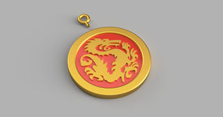 Mulan's Medallion [3D Print Files] 3D Files cosplay DangerousLadies