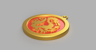 Mulan's Medallion [3D Print Files] 3D Files cosplay DangerousLadies