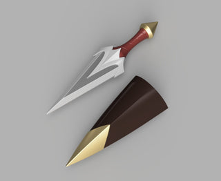 Nia's Daggers [3D Print Files] 3D Files cosplay DangerousLadies