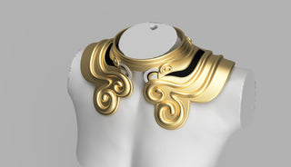 Nyx's Collar [3D Print Files] 3D Files cosplay DangerousLadies