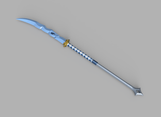 Onimusha's Spear [3D Print Files] 3D Files cosplay DangerousLadies