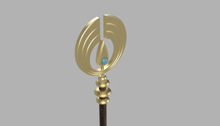 Ophilia's Staff [3D Print Files] 3D Files cosplay DangerousLadies