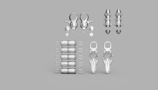 Organization XIII Beads [3D Print Files] 3D Files cosplay DangerousLadies