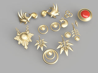 Palutena's Accessories [3D Print Files] 3D Files cosplay DangerousLadies