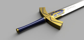 Pendragon's Excalibur Sword [3D Print Files] 3D Files cosplay DangerousLadies