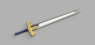 Pendragon's Excalibur Sword [3D Print Files] 3D Files cosplay DangerousLadies