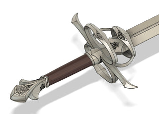 Prince Caspian's Sword [3D Print Files] 3D Files cosplay DangerousLadies