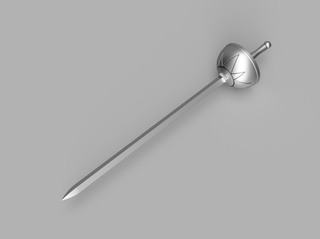 Princess Peach's Swordfighter Sword [3D Print Files]