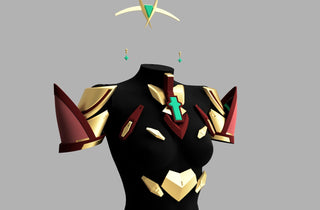 Pyra's Armor and Accessories [3D Print Files] 3D Files cosplay DangerousLadies