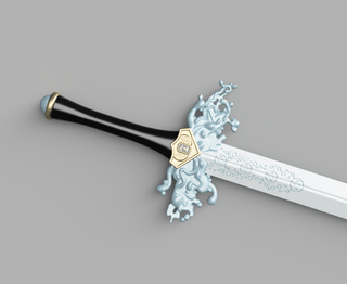 Qifrey's Raincleaver Sword [3D Print Files] 3D Files cosplay DangerousLadies