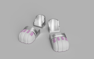 Rabbit Superhero's Toes [3D Print Files] 3D Files cosplay DangerousLadies