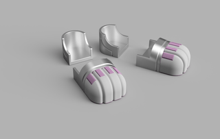 Rabbit Superhero's Toes [3D Print Files] 3D Files cosplay DangerousLadies