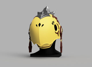 Racing Chocobo Mask [3D Print Files] 3D Files cosplay DangerousLadies