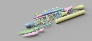 Rackam's Benedia Rifle [3D Print Files]