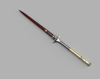 Red Mage's Wild Rose Rapier [3D Print Files] 3D Files cosplay DangerousLadies