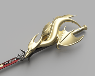 Red Mage's Wild Rose Rapier [3D Print Files] 3D Files cosplay DangerousLadies