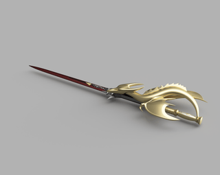 Red Mage's Wild Rose Rapier [3D Print Files] 3D Files cosplay DangerousLadies