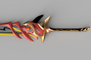 Redhorn Stonethresher Claymore [3D Print Files] 3D Files cosplay DangerousLadies