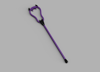Rook Hunt's Lacrosse Stick [3D Print Files] 3D Files cosplay DangerousLadies