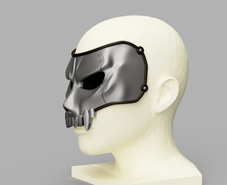 Ryuji's Mask [3D Print Files] 3D Files cosplay DangerousLadies