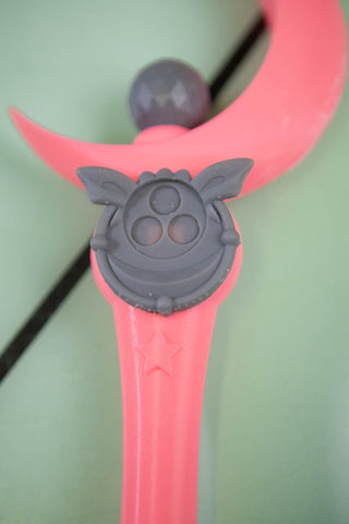 Sailor Moon's Moon Stick [3D Printed Kit] 3D Printed Kit cosplay DangerousLadies