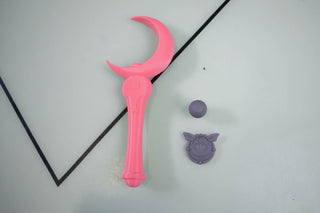 Sailor Moon's Moon Stick [3D Printed Kit] 3D Printed Kit cosplay DangerousLadies