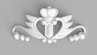 Sailor Moon's Neo Queen Serenity Tiara [3D Print Files] 3D Files cosplay DangerousLadies