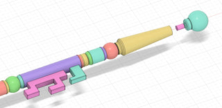 Sailor Pluto's Garnet Rod [3D Print Files] 3D Files cosplay DangerousLadies