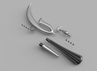 Sailor Saturn's Silence Glaive [3D Print Files] 3D Files cosplay DangerousLadies