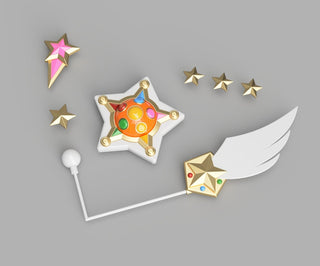 Sailor Starlight Accessories [3D Print Files]