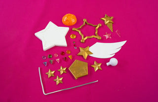 Sailor Starlights Headset, Accessories, and Brooch Resin Kit cosplay DangerousLadies