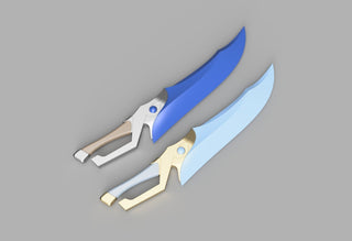 Sally's Daggers [3D Print Files] 3D Files cosplay DangerousLadies