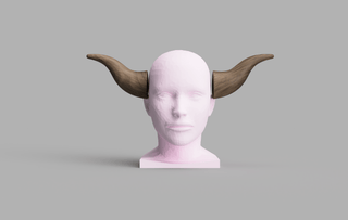 Sarya's Horns [3D Print Files] 3D Files cosplay DangerousLadies