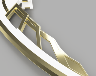 Seven's Folding Sword [3D Print Files] 3D Files cosplay DangerousLadies