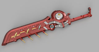 Shulk's Monado Replica Ex+ [3D Print Files] 3D Files cosplay DangerousLadies